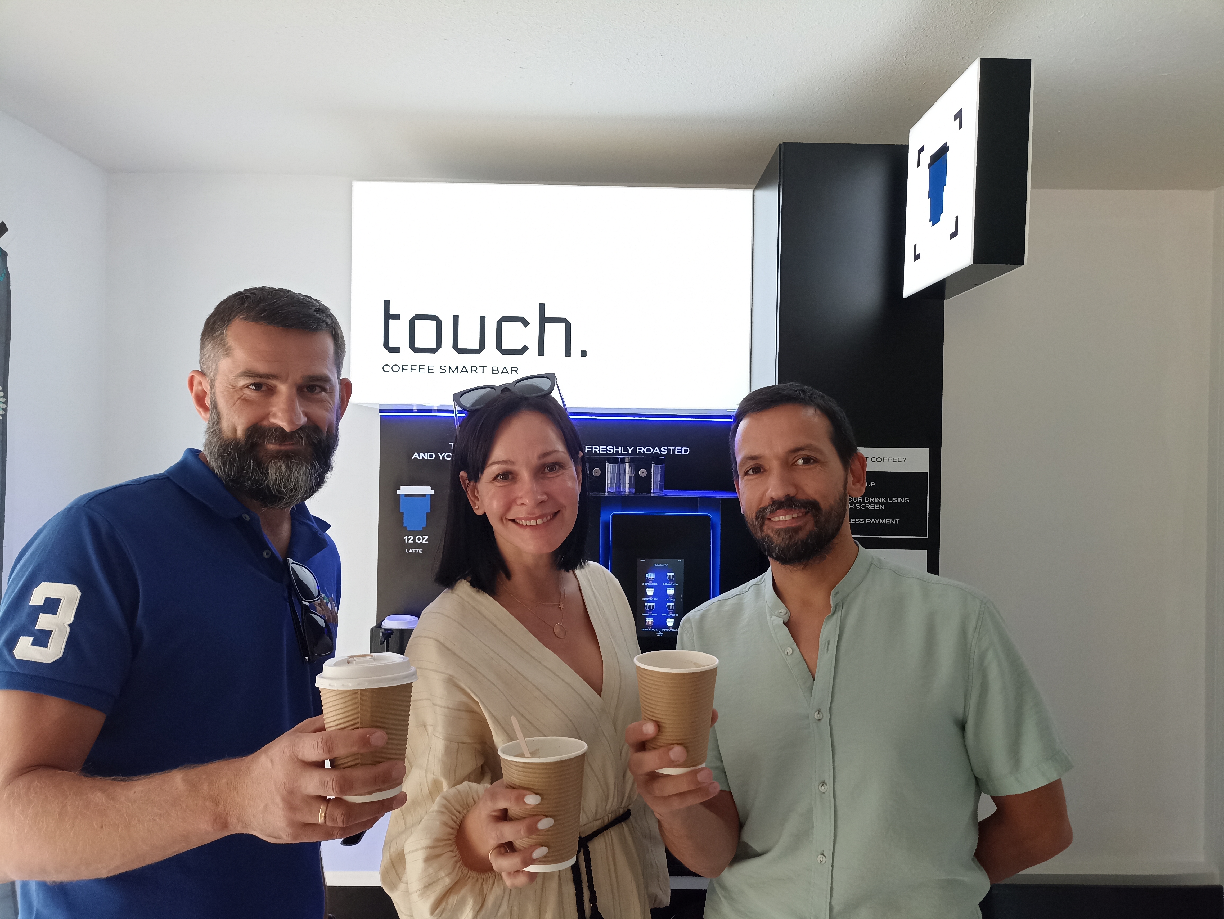 First touch vending location